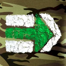 Párová turistická značka  zelená