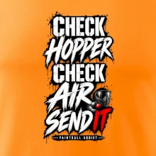 Kontrola zásobníka – Check Hopper Air paintball