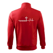 Jesus Saved My Life kríž ekg Jesus Saved My Life kríž ekg