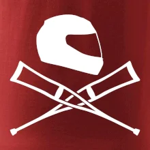 Cestná helma / barle