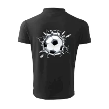 Futbalová lopta v triku Futbalová lopta v triku