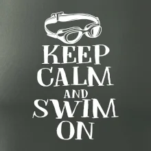 Keep calm and swim on