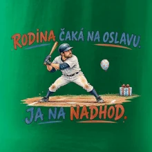 Rodina čaká na oslavu ja na nadhod