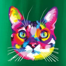 Mačka dúhová hlava