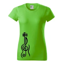 Husľový kľúč gitara