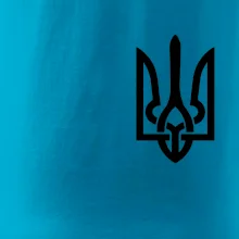 Ukrajina trojzubec prsník