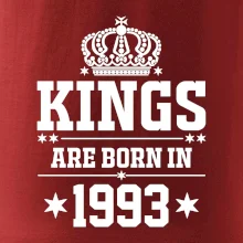 Kings are born in 1993