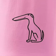 Barzoj obrys čierny