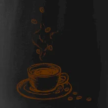 Hrnček plný čerstvej kávy