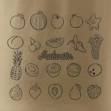 Frutarián ovocie vo štvorci