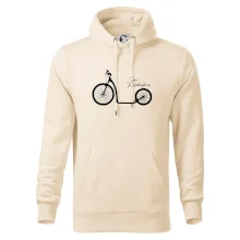 Som kolobežkár veľké a malé koleso