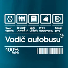 Čiarový kód - Vodič autobusu
