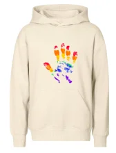 LGBT hand print