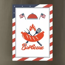 USA BBQ POSTER