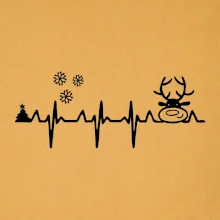 EKG Vianoce Vločky a sob EKG Vianoce Vločky a sob