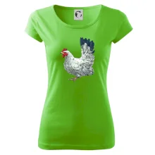 Sliepka kreslená biela