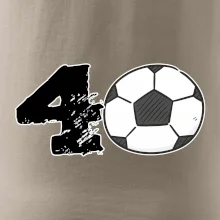 Futbal okrúhle narodeniny 40