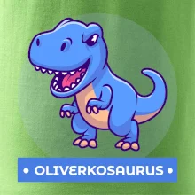 Dinosaurie mená - modrý dinosaurus