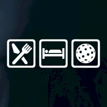 Eat sleep floorball v rade