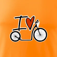 I love kolobežka veľké a malé koleso I love kolobežka veľké a malé koleso