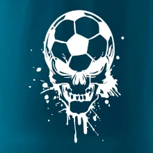Fotbal lebka splash Fotbal lebka splash
