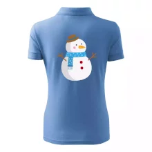 Snehuliak so šálom Snehuliak so šálom