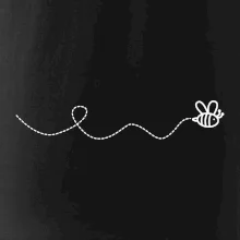 Dráha letu včely - vlnovka