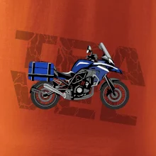 Cestovná enduro modrá