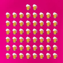 Narodeniny - 50x pivo