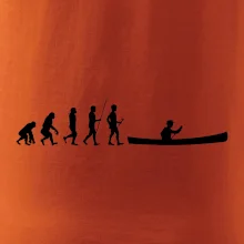 Evoluce kanoe stará