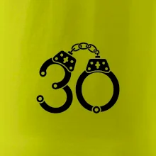 Narodeninové tričko pre policajta - putá 30