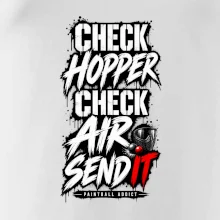 Kontrola zásobníka – Check Hopper Air paintball