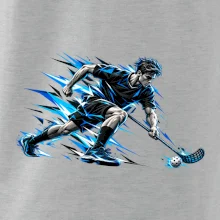 Florbalový sprint v modrých blescích