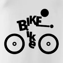 Bike nápis postava Bike nápis postava