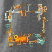 Steampunk farebná zostava Steampunk farebná zostava