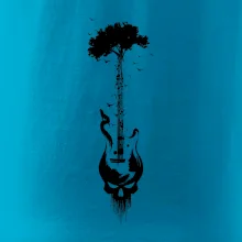 Gitara strom a lebka Gitara strom a lebka