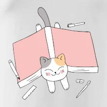 Učenie na štátnice mačka Učenie na štátnice mačka