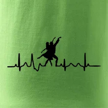 EKG tanec - tancujúca dvojica