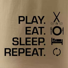 Play eat sleep repeat pozemný hokej
