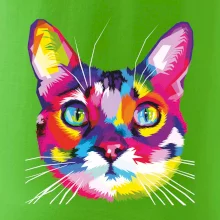 Mačka dúhová hlava