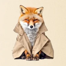 Líška v kabáte Líška v kabáte