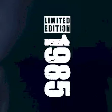 Limited edition 1985 pruh Limited edition 1985 pruh