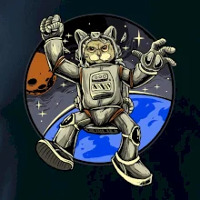Mačacie astronaut