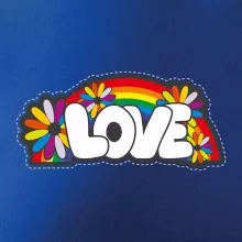 Love s dúhou v pozadí