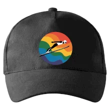 Skokan na lyžiach v kruhu