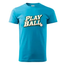 Play ball retro sportovní nápis