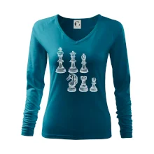 Šachové figúrky kreslené