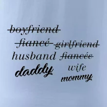 Partnerské tričko nastávajúci rodičia