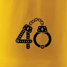 Narodeninové tričko pre policajta - putá 40