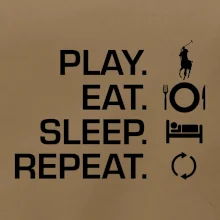 Play Eat Sleep Repeat polo